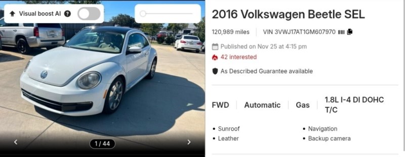 Additional photo of vehicle.